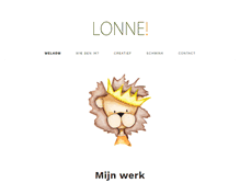 Tablet Screenshot of lonne.nl
